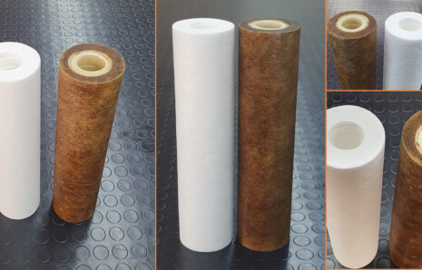 Kirlenmiş 10 İnç 5 Micron Sediment Filtre