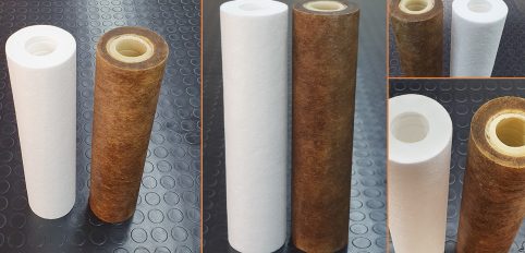 Kullanılmış Sediment Filtre Görüntüsü, Çamurlu Filtre, Kirli Filtre