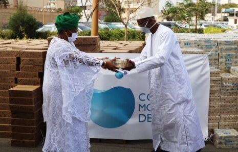 Dünya Su Konseyi, Senegal’e ve Dakar Şehrine Marsilya sabunu tedarik etti