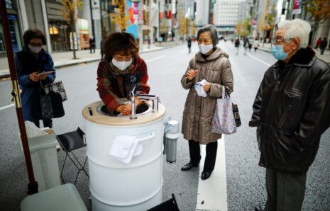 Wota Tesisata Bağlantı Grektirmeyen Arıtmalı El Yıkama Standı