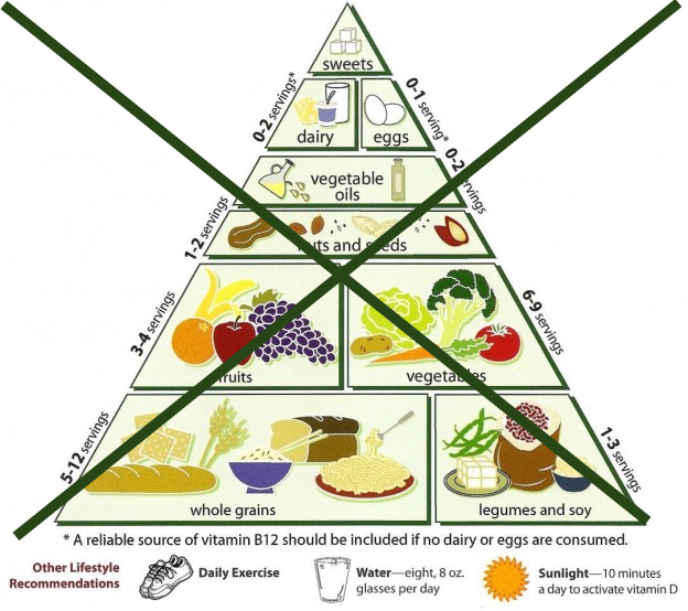 Yanlış Gıda Rehberi Piramidinin Tabanında Tahıllar Vardır