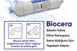 Biocera Filtre Kullanım Kılavuzu